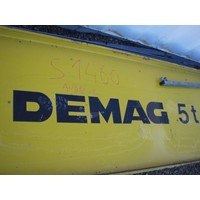 Semiportal crane 5t, DEMAG, ± 16,4 m